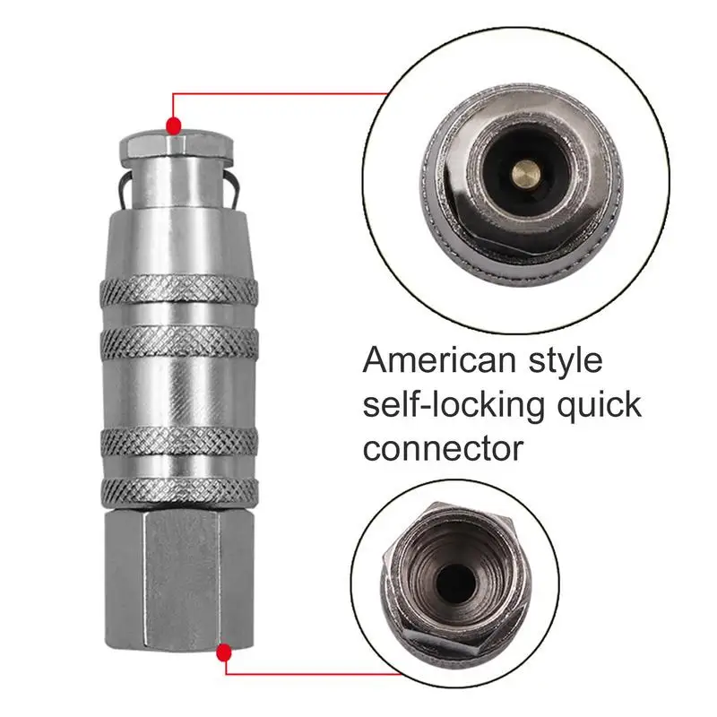 Air Hose Quick Connect Fittings Coupler Air Fitting Plug Air Hose Adapter Air Coupler Quick Connect Adapter Air Tool Fittings