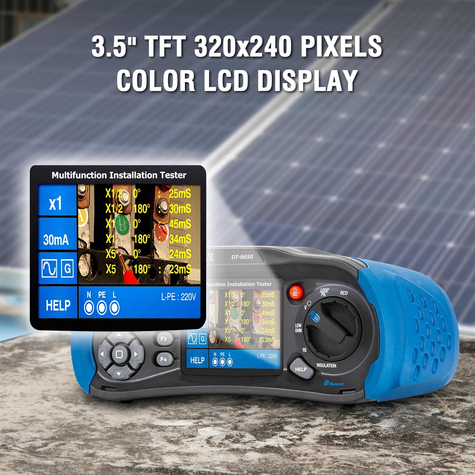 

Ultimate Multifunction Installation Tester for Electrical Inspections Reliable Safety Checks Ensures Compliance Precision