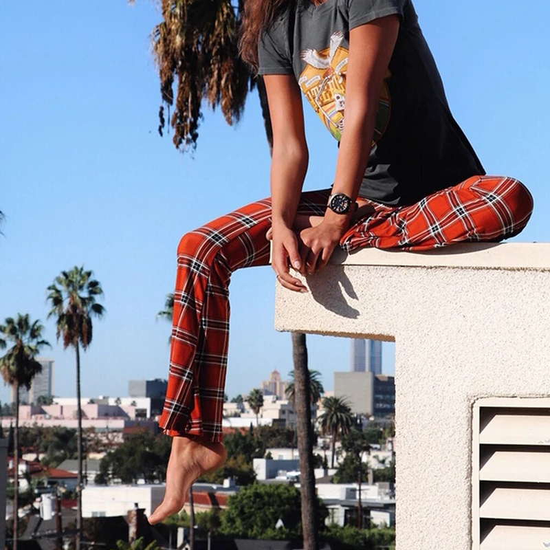 Pantaloni lunghi a zampa di elefante a vita alta Vintage da donna pantaloni a zampa di elefante Boho Hippie con fondo a campana elasticizzato verde tutto-fiammifero femminile