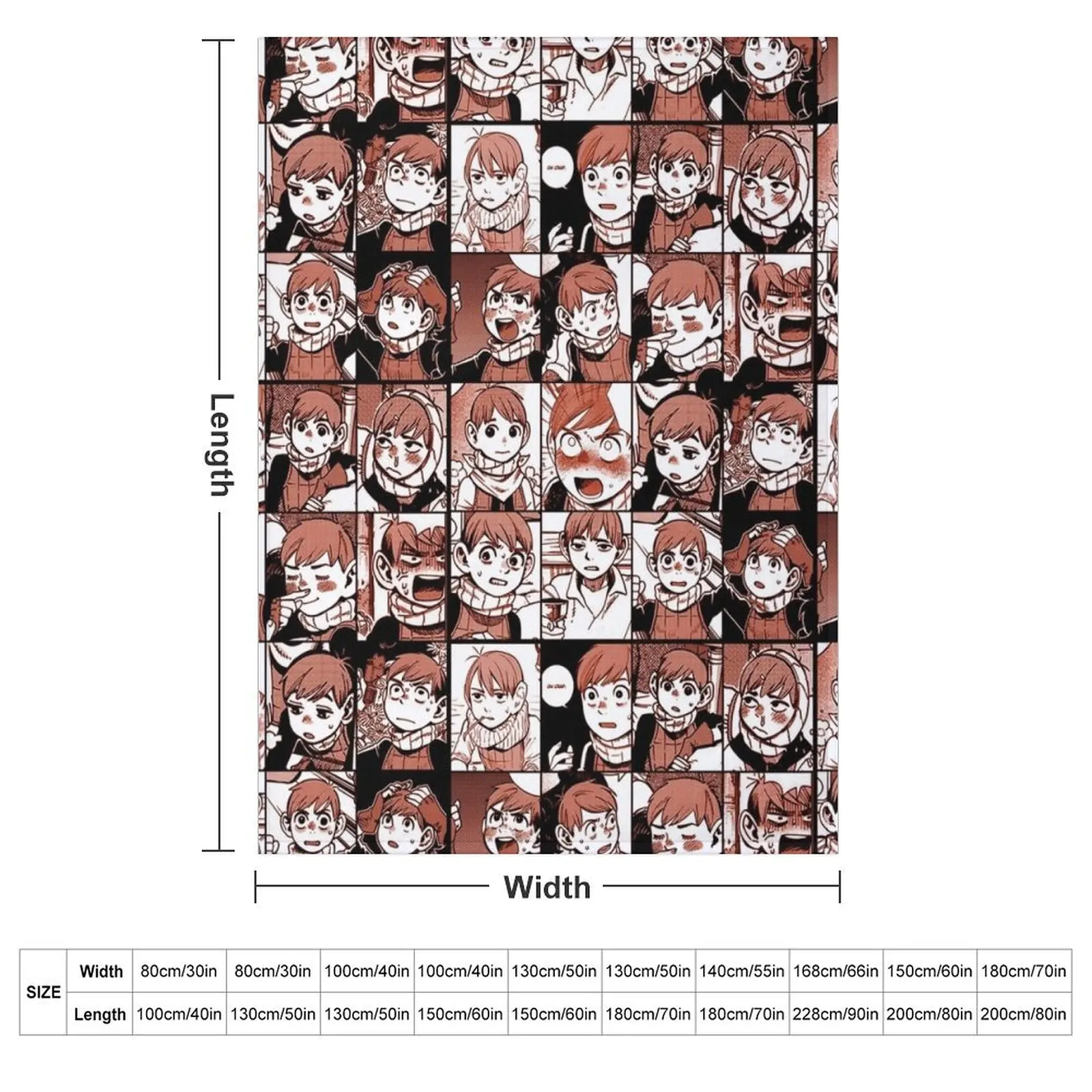 Chilchuck - Dungeon meshi Manga Panel collage Throw Blanket Travel Extra Large Throw For Decorative Sofa for winter Blankets