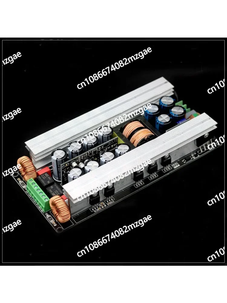 

Stereo two channel digital amplifier board with switch power supply 2x700W2x600W, bridgeable speaker protection