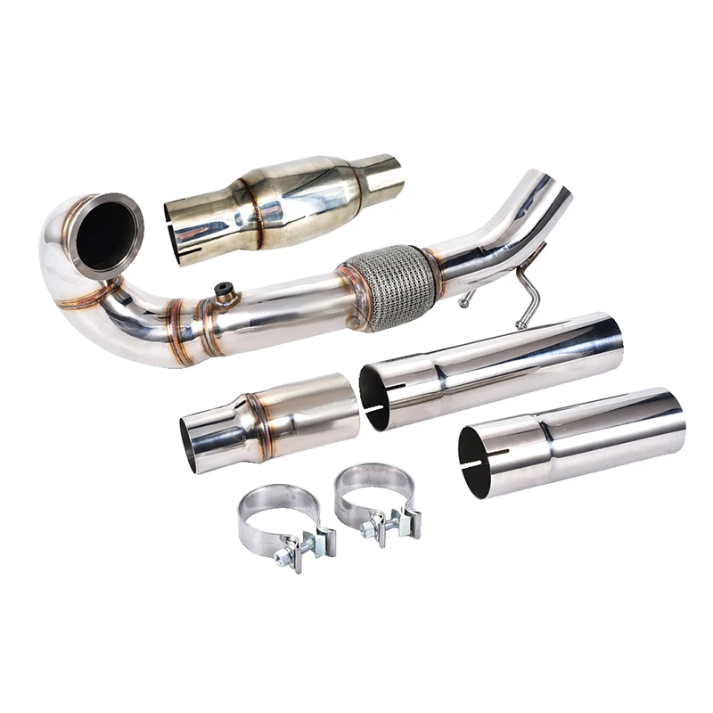 Downpipe for EA888  MK7 MK7.5 Golf /Skoda RS 5E TFSI / A3 1.8T 2.0T Golf Mk7 mk8 Golf mk7.5 mk8 2.0T GTI 2014+ 200 cells Euro 5.