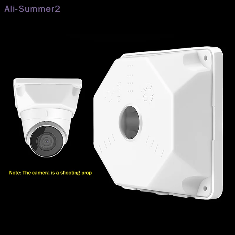 {Summer2} Security Camera Junction Box Mounting Bracket Plastic Rainproof Junction Box Mounting Bracket For Dome Camera