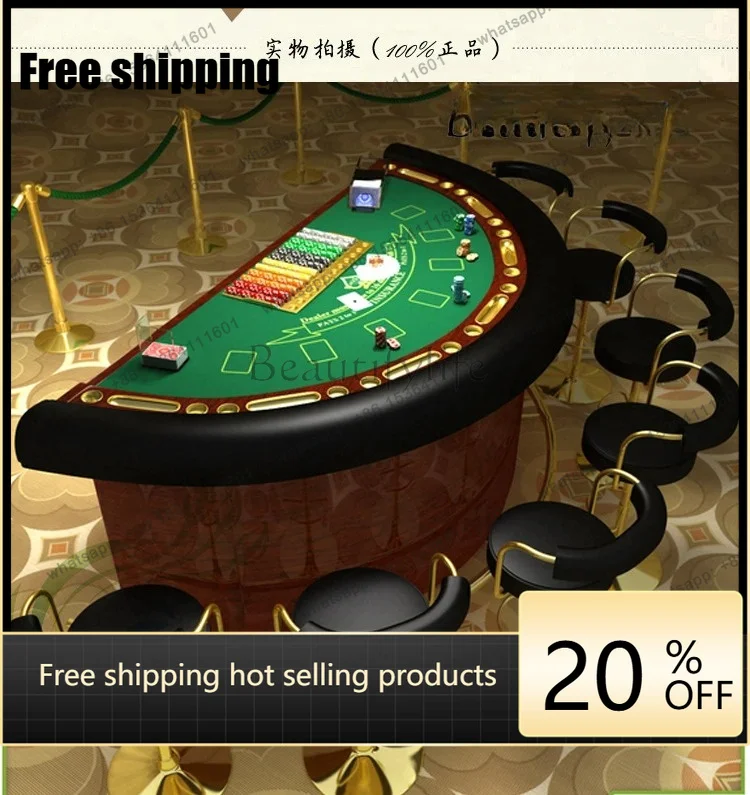 Factory Direct Blackjack, Tavolo A Cinque Carte, Grande E Piccolo, Tavolo Per Dadi, Tavolo Texas Hold'em.