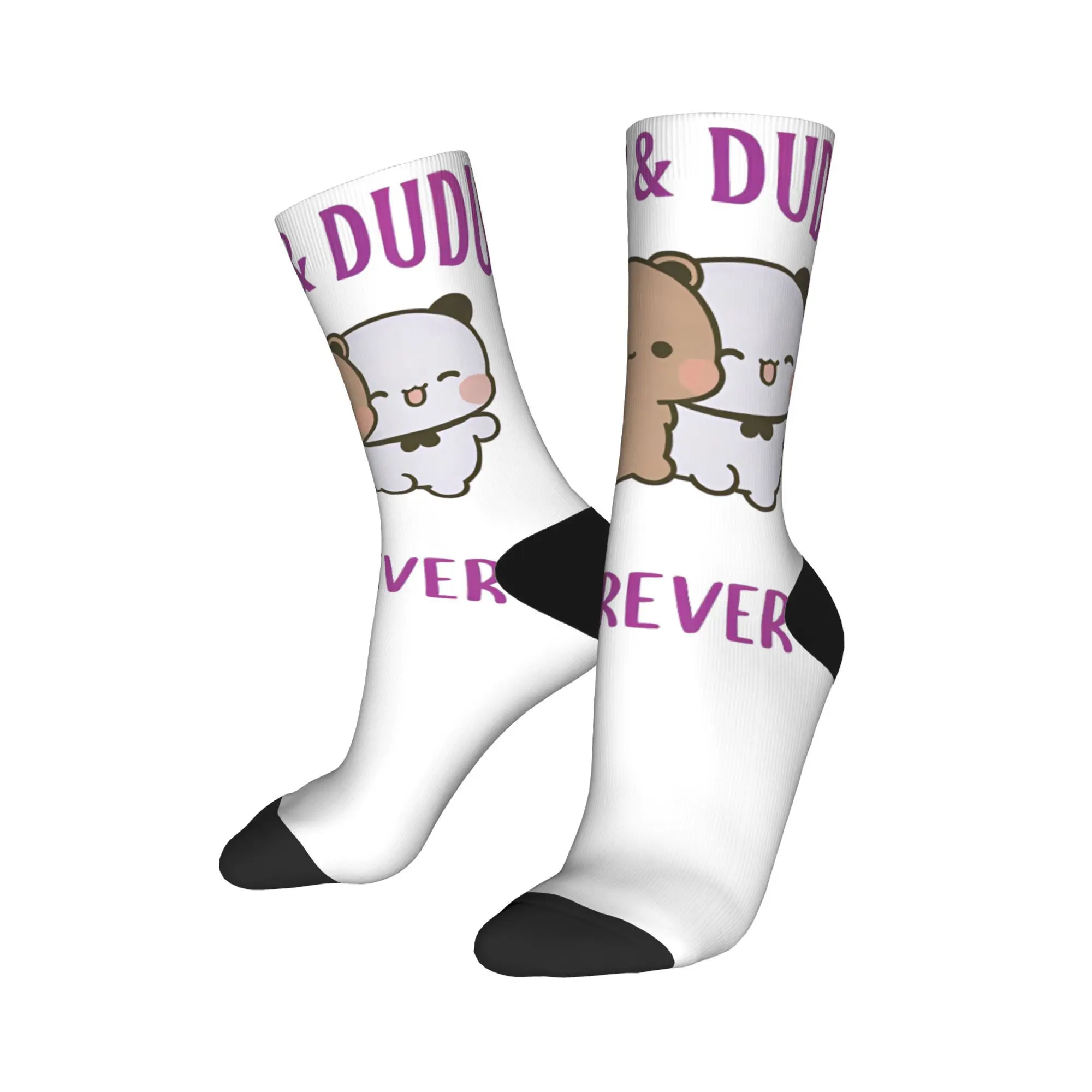 Calzini Dudu Bubu Calze invernali Novità Calzini morbidi e traspiranti da uomo unisex Design da corsa Calzini sportivi antiscivolo