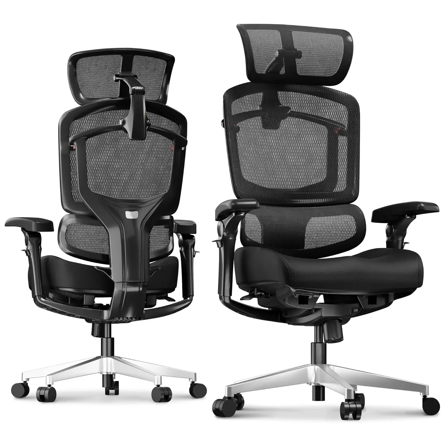 

Ergonomic Office Chair Cushion 5D Lumbar 7D Armrests 4D Headrest 551LBS Office Gaming Home, Customized