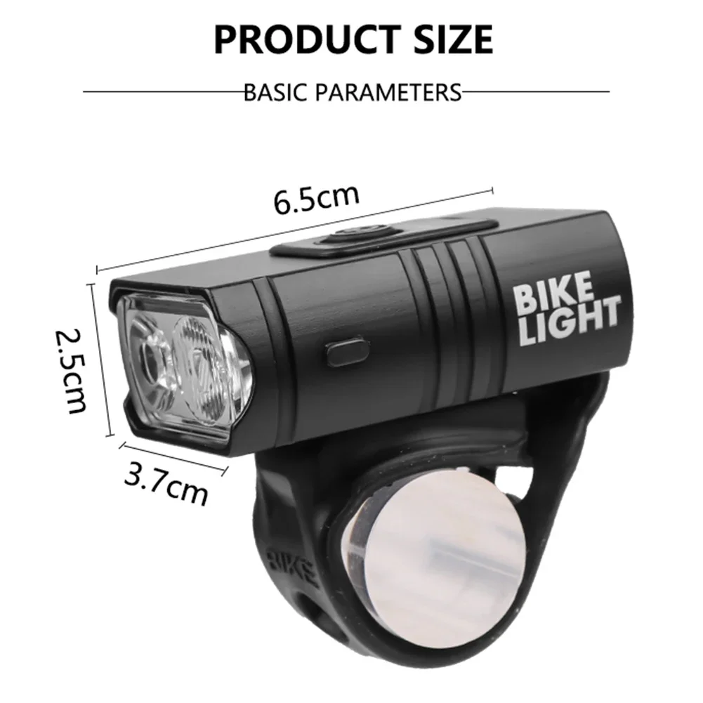 T6 LED Bicycle Light 10W 800LM USB Rechargeable Power Display MTB Mountain Road Bike Front Lamp Flashlight Cycling Equipment