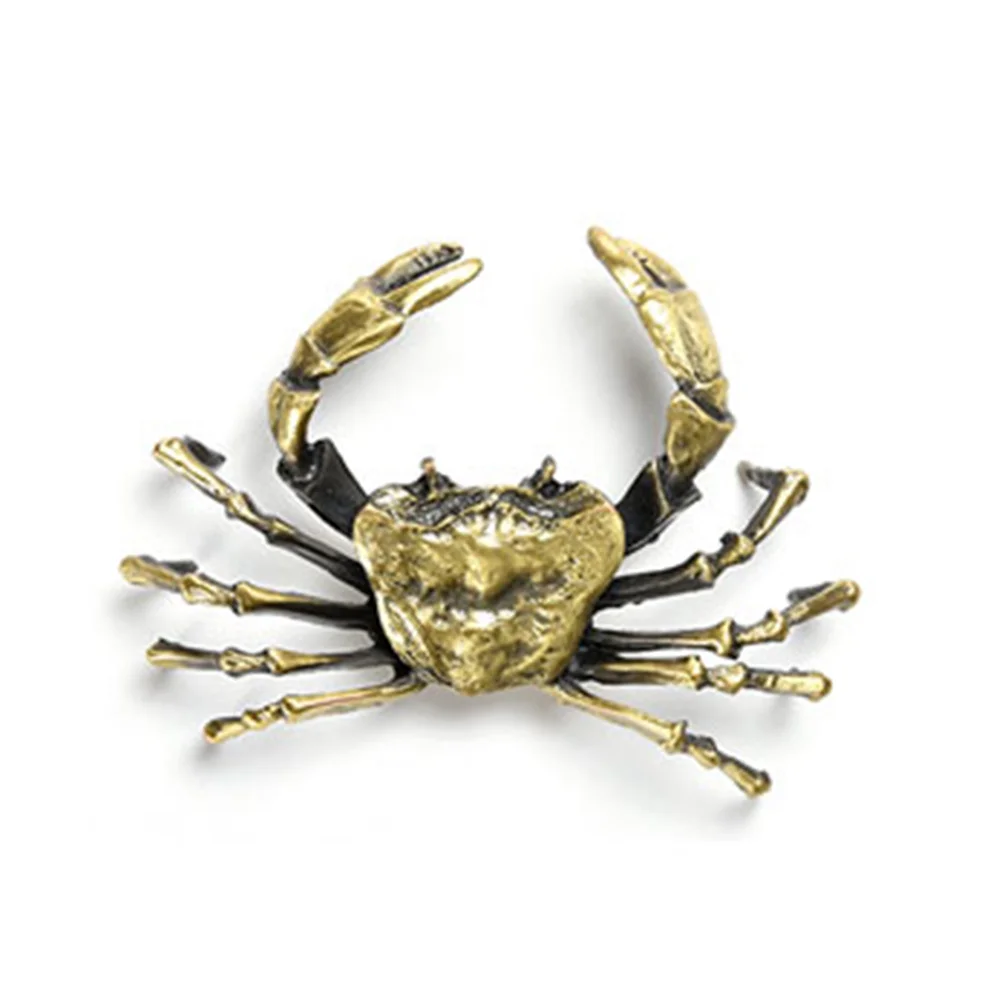 

Большой металлический держатель для чайника в форме краба, медная подставка для чайника, имитация кухонного чайного сервиза, держатель для крышки чайника