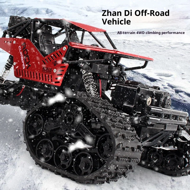

Alloy Climbing Mountain Four-Wheel Drive Off-Road Remote Control Car Toy Crawler Tire Snow Crawler Adult Children'S Toy Car