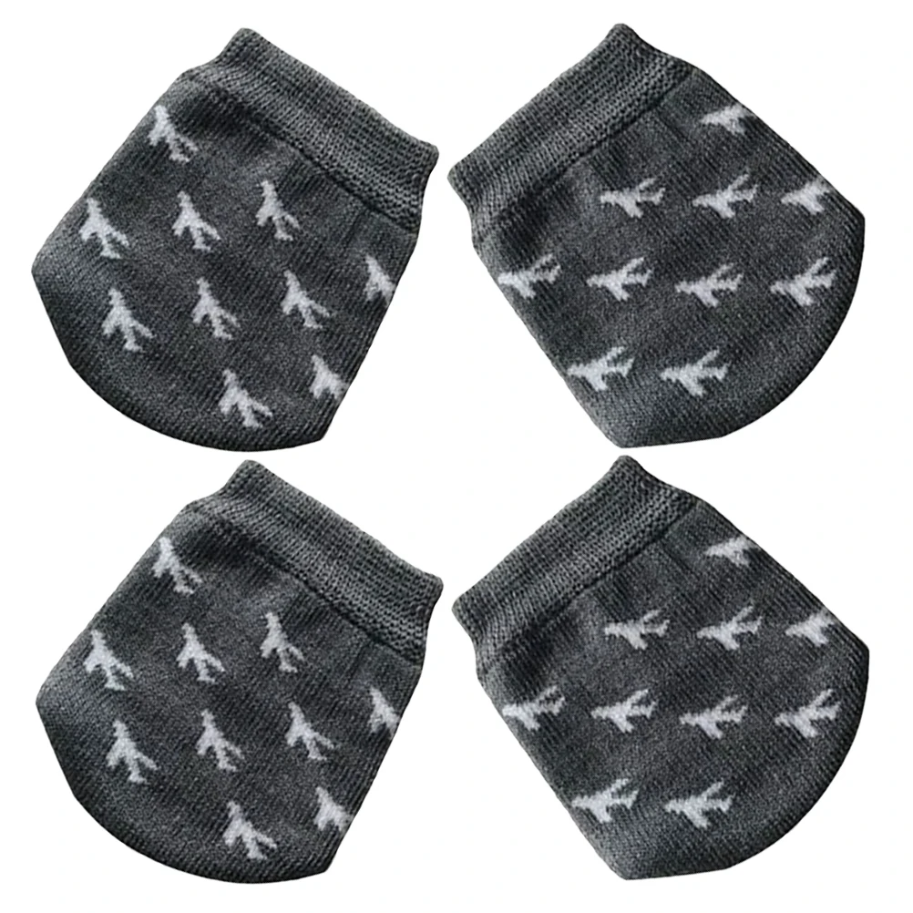 4 قطعة عجلة لأرجل الكرسي 12-30 سنتيمتر القطن حافظات الأرضية عدم الانزلاق دائم الأثاث منصات عجلة عربة كم الجدول قدم يغطي