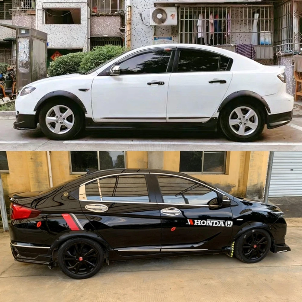 سيارة جنرال موتورز المعدلة ذات الجسم العريض لسيارة سيدان SUV للطرق الوعرة مناسبة لواقي الطين على شكل قوس العجلة المزخرفة الموسعة