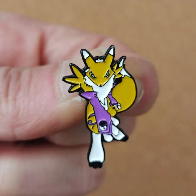 Digimon Adventure Enamel Pin Brooch for Women Cartoon Lapel Pins Badges on Backpack Clothing Accessories Jewelry Gifts