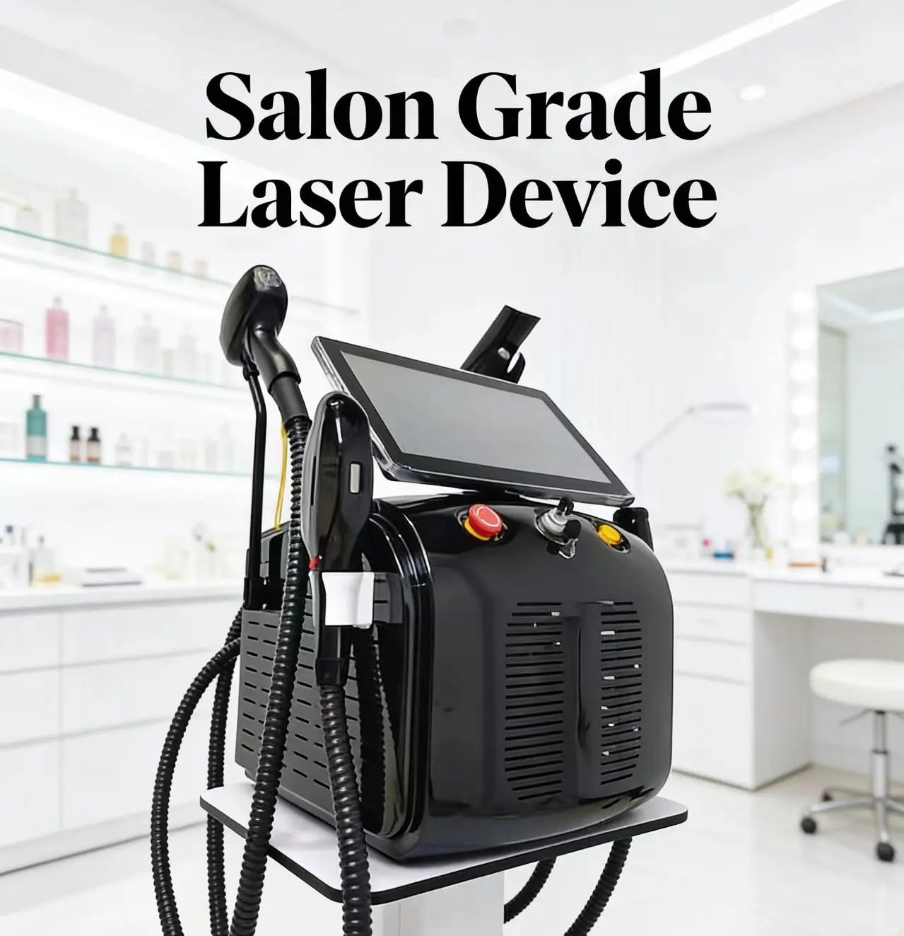 

Многофункциональный косметологический аппарат 4-в-1: диодный лазер 4000 Вт для удаления волос, пикосекундный лазер для удаления татуировок, RF-лифтинг кожи, DPL-лазер