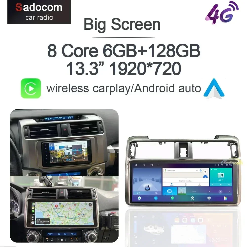 QLED 1920*720 Carplay 12.3