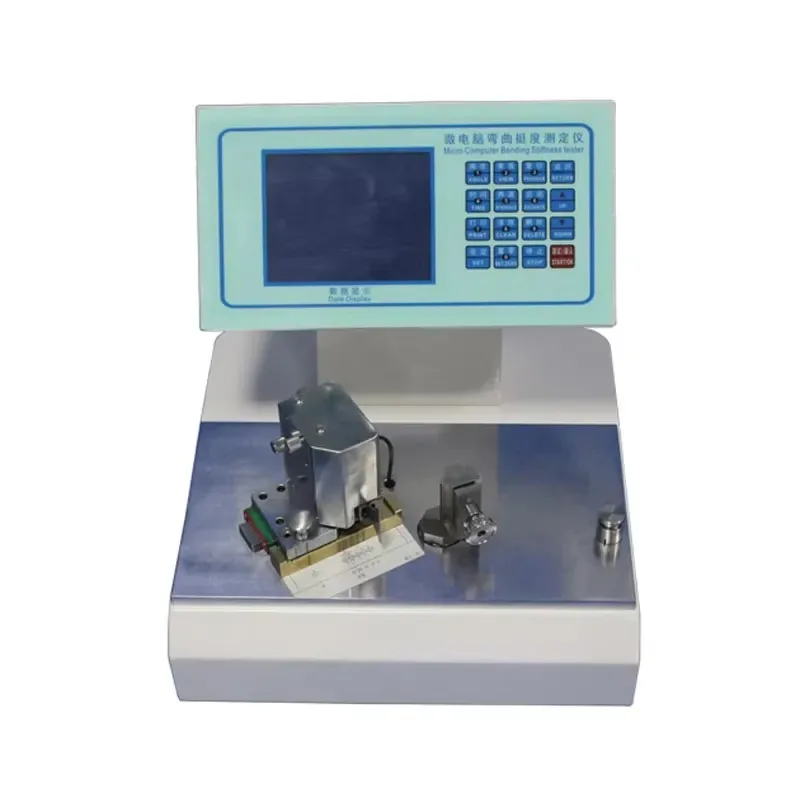 Intelligent Microcomputer Controlled Cardboard Paper Bending Stiffness Tester