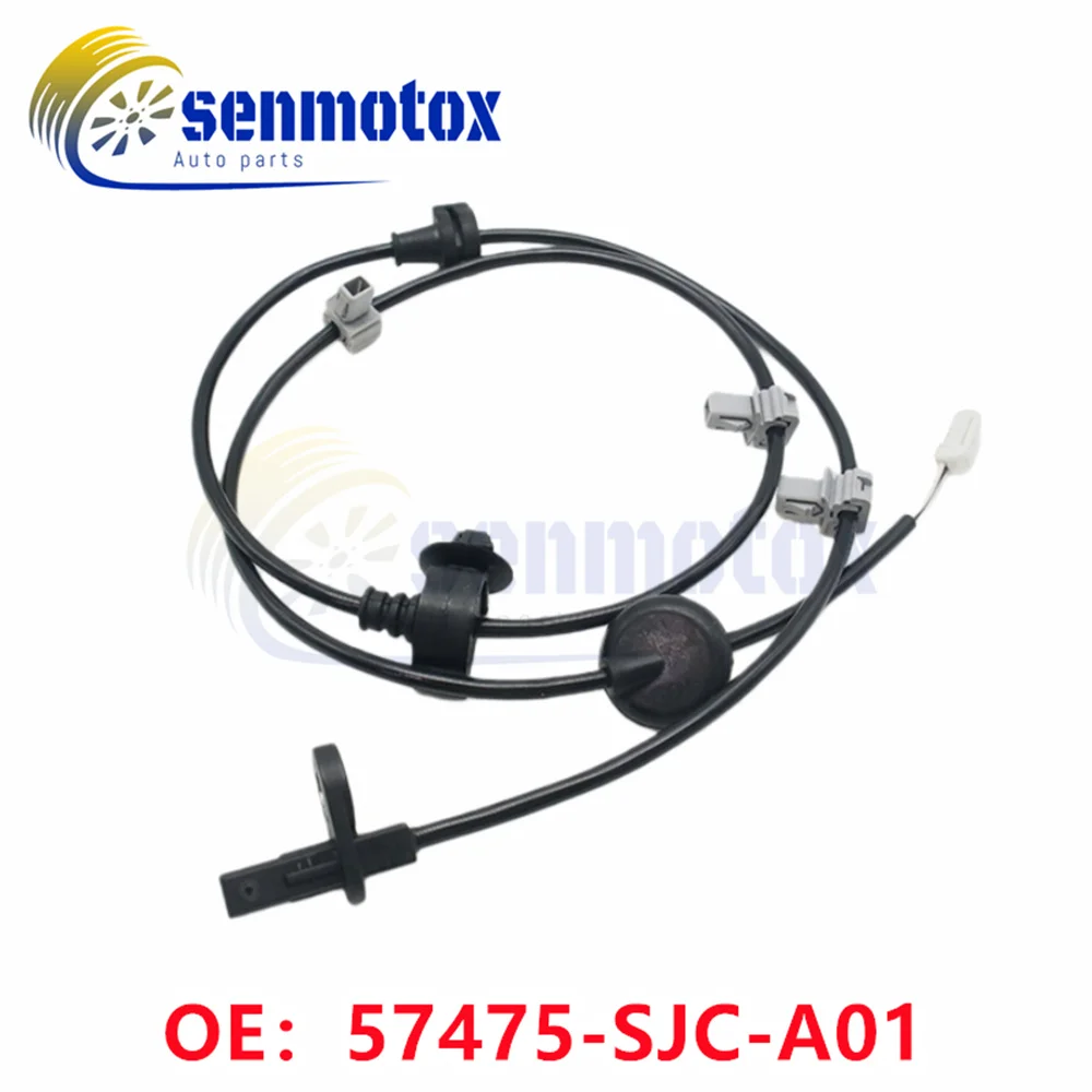 57475-SJC-A01 Rear Left ABS Wheel Speed Sensor 57475SJCA01 For Honda Ridgeline 2006-2014 3.5L V6 Replace 57470SJCA01  ALS1028