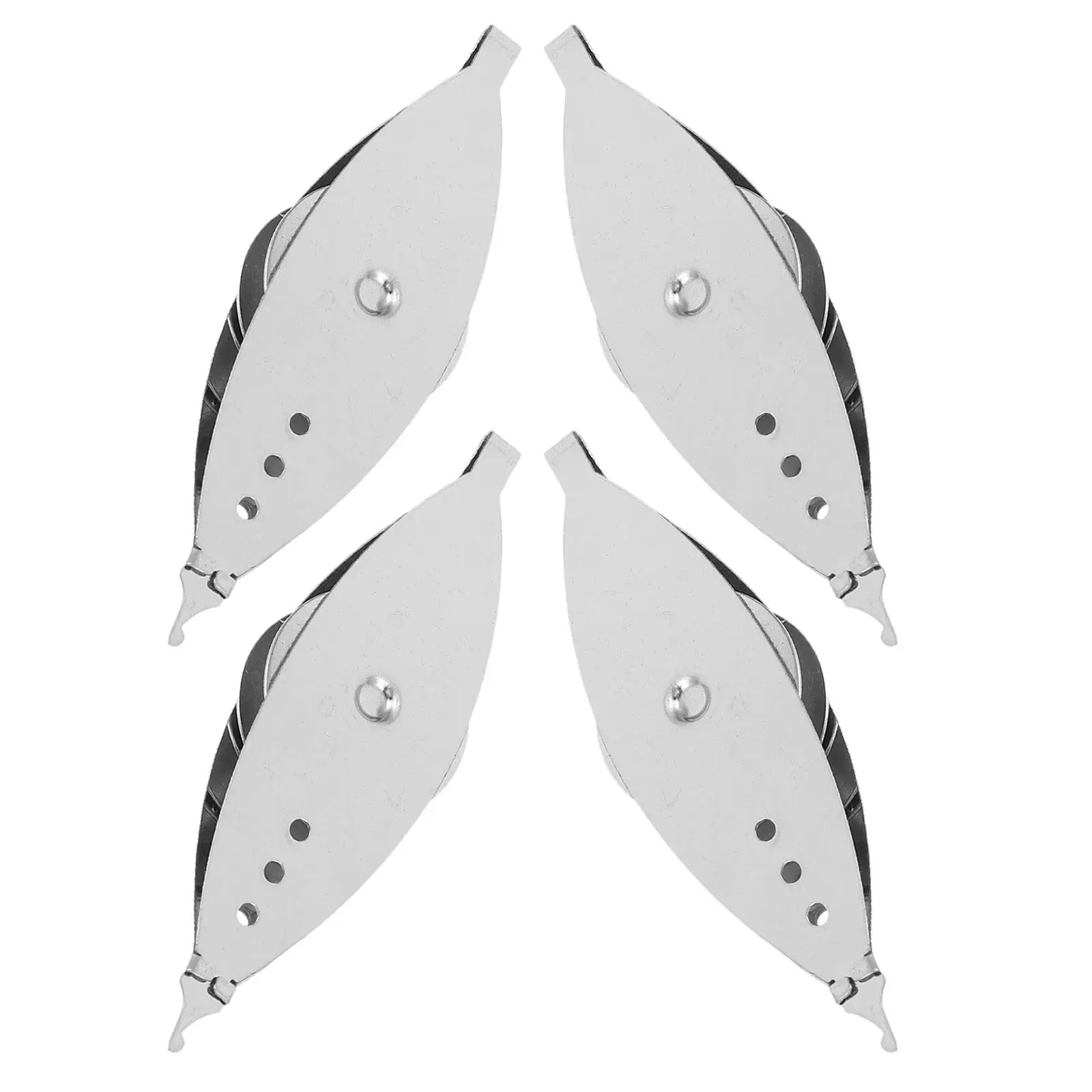 

Набор из 4 металлических плетеных шпулек для ткачества, изготовления кружев, рукоделия, фриволите, вязания и крючком