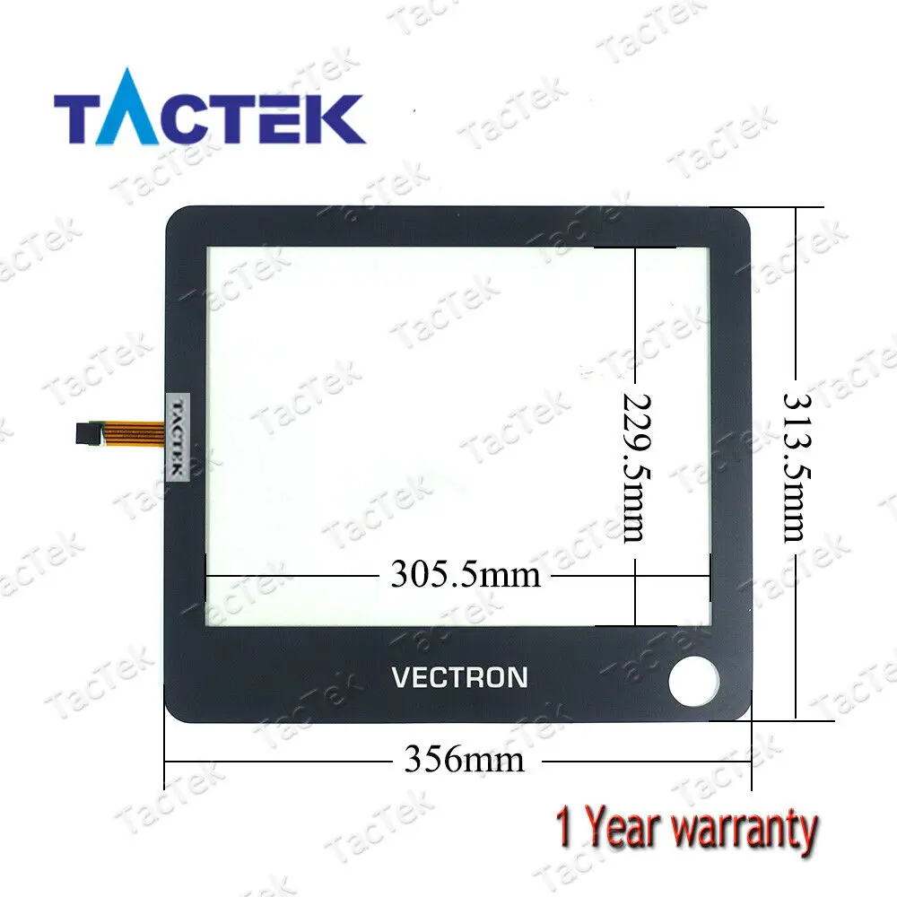 Touch Screen Panel for VECTRON TOUCHTRONIC B030712 REV:1 MD240616 with Overlay