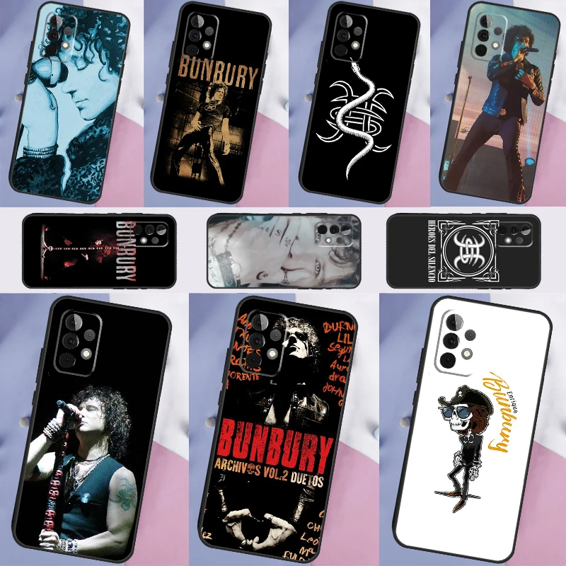 Enrique Bunbury For Samsung Galaxy A54 A34 A14 A21S A51 A71 A12 A22 A52 A13 A53 A23 A33 A32 Case Cover