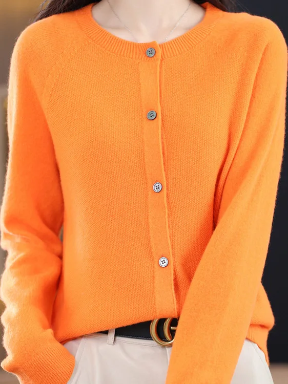 Chic Knitted Long S…