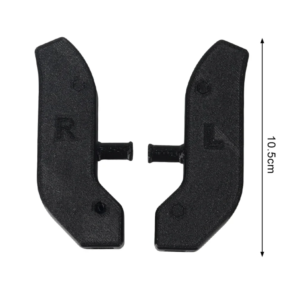 1 Paar Auto-Heckablagehalterungen Schwarze Langlebige Kunststoffhalterungen für FORD PUMA J2K CF7 Auto-Zubehör – Detail 3