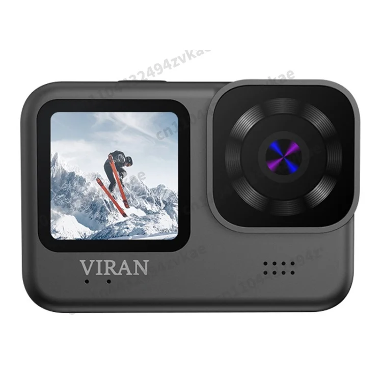 High Quality VIRAN V9 4K Sport Camera Dual Color Screen Diving Anti-Shake Action Digital Camera Outdoor Cycling Travel Recorder