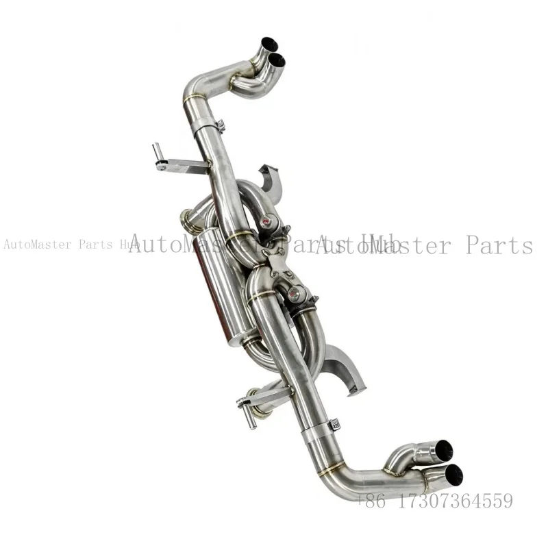 

Индивидуальная выхлопная система из нержавеющей стали с зеркальной полировкой 1,5 мм для Audi R8 V10 5.2 (2017-2024) с 3-летней гарантией