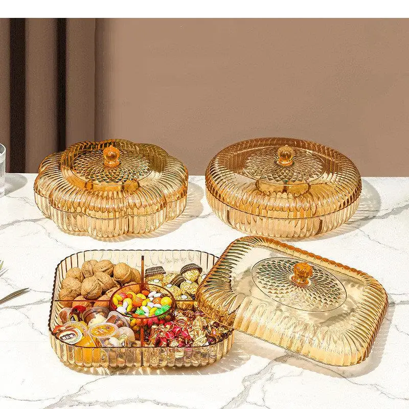 

Акриловая коробка для сушеных фруктов, тарелка для закусок, миска, коробки для хранения конфет и продуктов