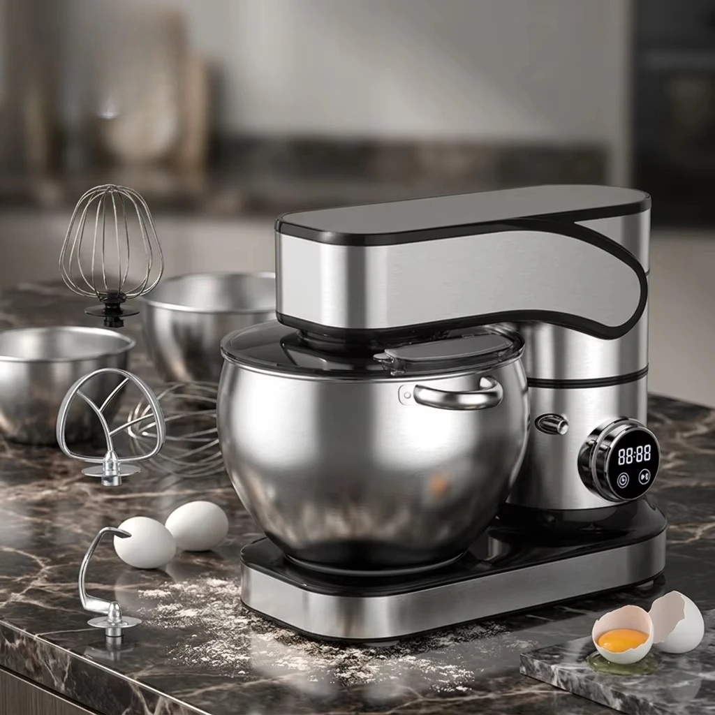 10L Stand Mixer SC-633E with Brushless 9840# DC Motor Metal Gear Professional 2000W Heavy Duty Dough Mixer for Bakery