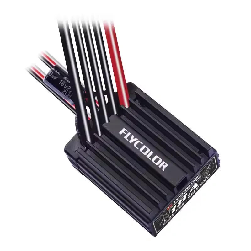 Flycolor Lightning 18A 25A 35A 45A 防水カーESC 2-3S RC 1/10 1/16 1/18カー用 ブラシレス電子スピードコントローラー