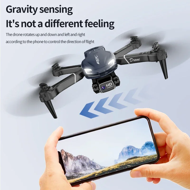 Dla Xiaomi XS9 Drone 8K 5G WIFI profesjonalna podwójna kamera HD GPS unikanie przeszkód drony zdalny megafon Quadrotor samolot