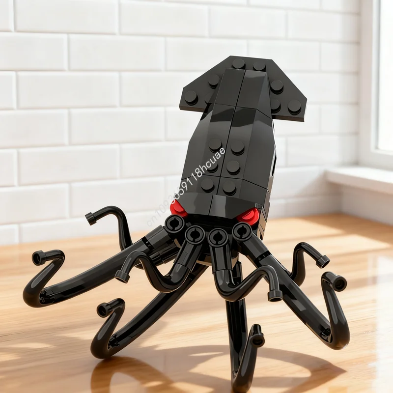 

62 шт. MOC Kraken, модель замка, строительные блоки, строительная сборка, идея игрушки «сделай сам», рождественский подарок, образовательный кирпич, детский день рождения