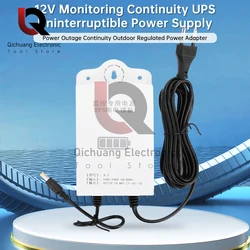 12V UPS Uninterruptible Power Supply Multipurpose Mini UPS Battery Backup Security Standby Power Supply For Wifi IP Camera