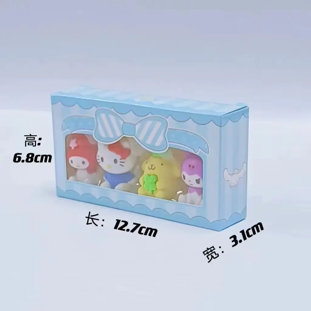 Sanrio Kawaii Hello Kitty Shoeshine Gum Leuke Cartoon Kuromi My Melody Pop Boxed Gum Student Briefpapier Kinderen Gift