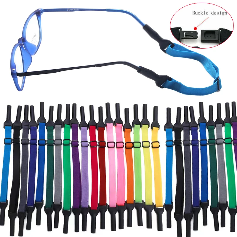 

Colorful Glasses Rope Sports Elastic Eyeglasses Kids Anti-slip Fixing Cord Rope String Glasses Holder Strap Glasses Accessory