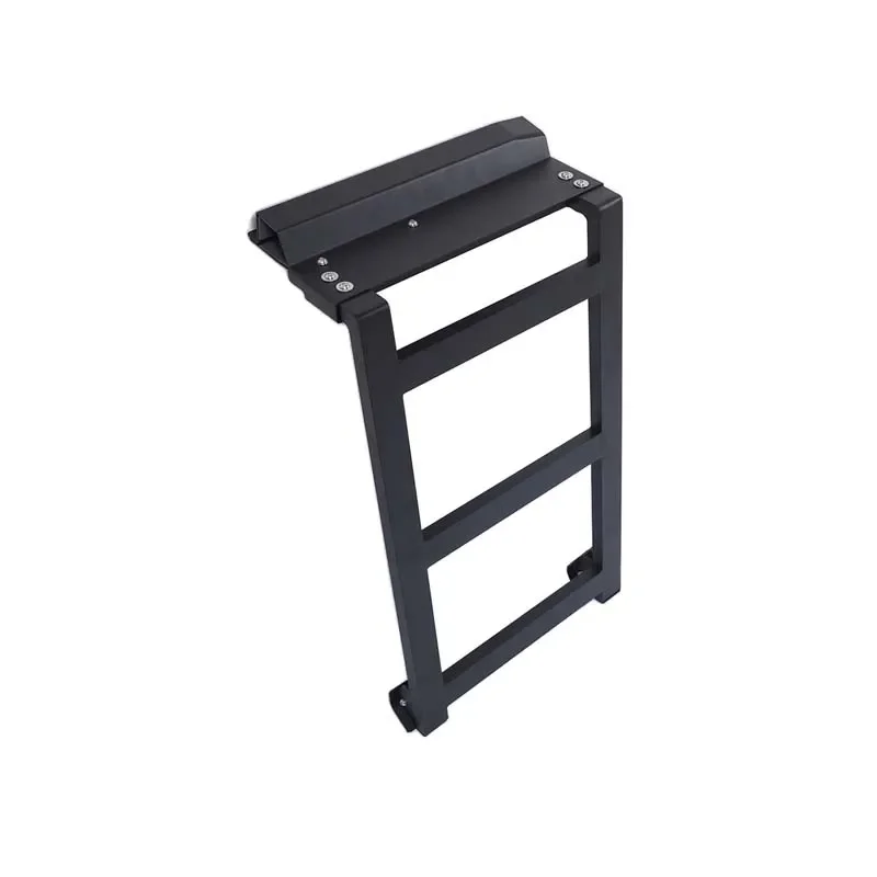 

For Haval H9 2024 Aluminum Alloy Black Car Rear Tailgate Ladder Roof Climbing Ladder Car Accessories