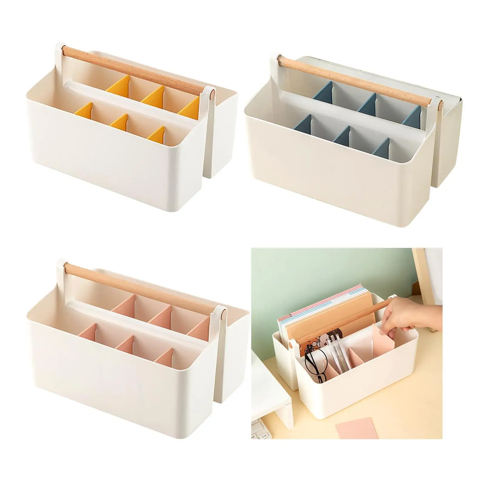 حامل القلم الرصاص، حامل فرشاة المكياج، صندوق تخزين مستحضرات التجميل للمنزل