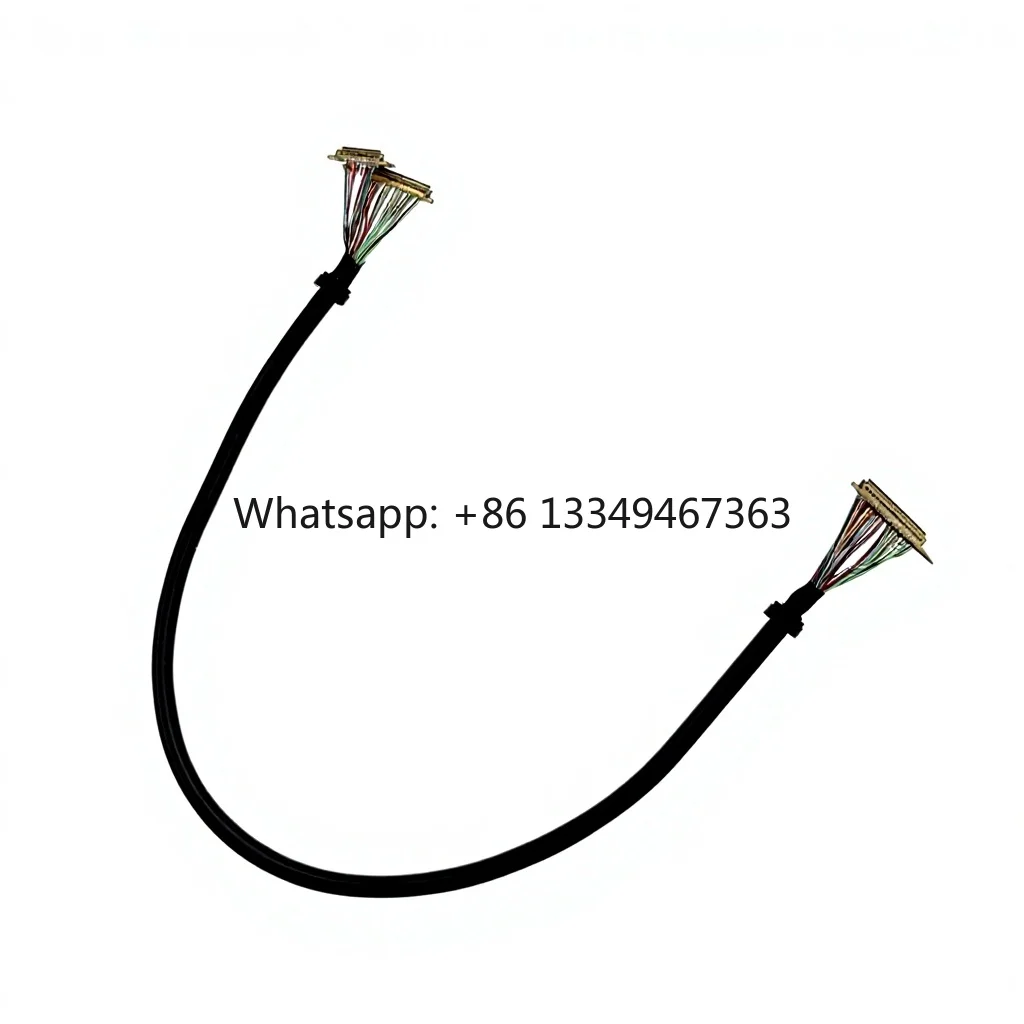 

36AWG 50Pin 0.5mm Pitch Micro Coax IP-EX 20454 High-speed Differential Signal Cable Assembly for Medical