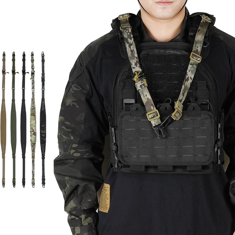 Multifunctional Two-Point Tactical Harness for Hunting. Security and Other Scenarios Tactical Hunting Multi-Functional Two-Point