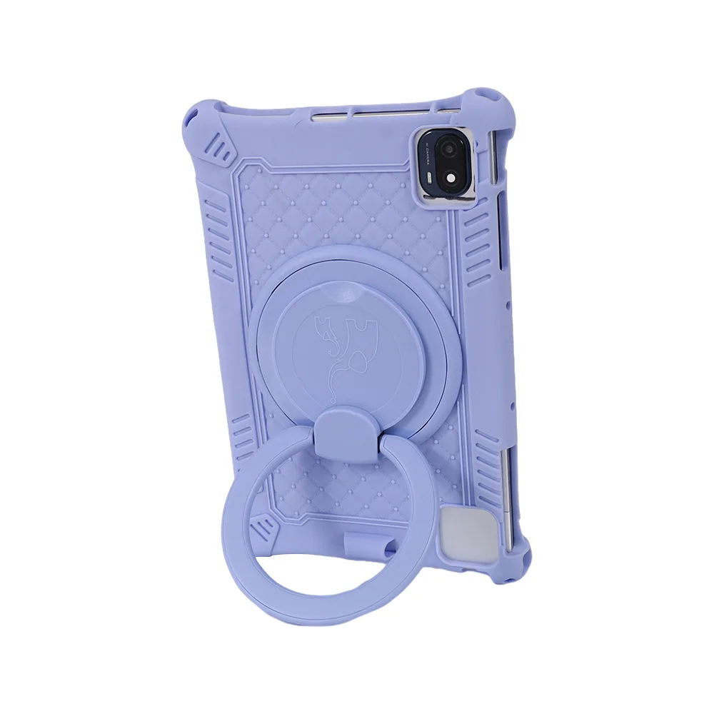 Capa protetora de silicone para Teclast P25T, Capa resistente a queda macia, 10.1 "Silicon Shockproof Invólucro, Stand Holder