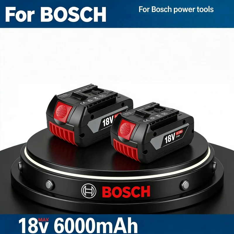 

New For BOSCH 18V Tool battery，Original Lithium Battery BOSCH Battery Pack 6.0AH Original Tool Rechargeable Battery