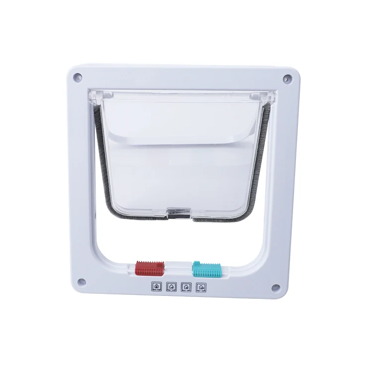 Flap pour chat Puerta Para Perros usine porte pour animaux de compagnie chaude, porte pour chien et chat/4 voies porte pour animaux de compagnie/portes à rabat pour chat pour chats