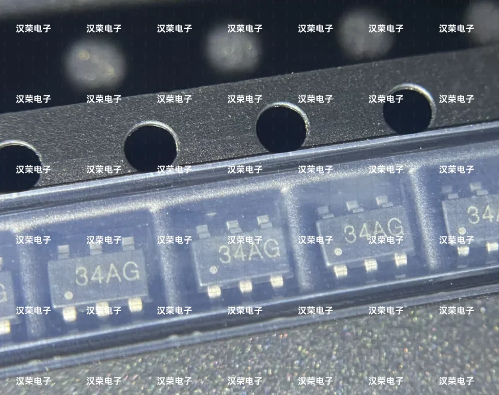 20PCS/50PCS/100PCS/1000PCS  UT3401L-AG6-R silk screen 34AL SOT23-6 P-channel 30V 5,8A MOS field effect tube New and Original