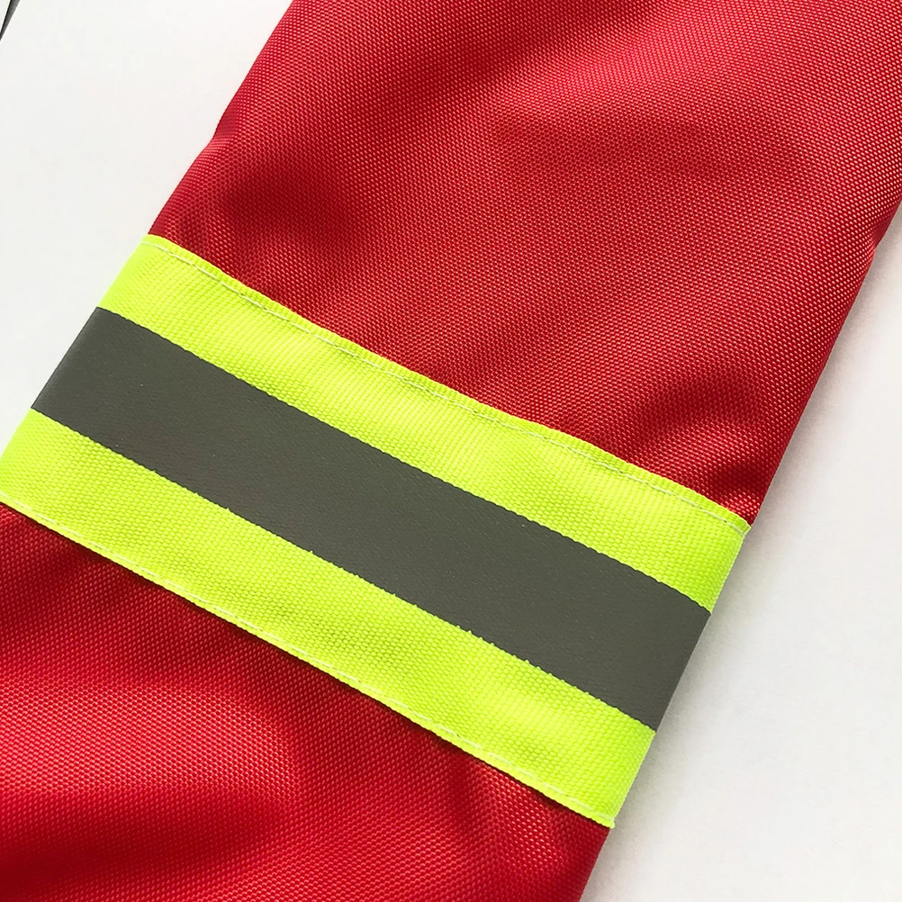 

2 Pcs Safety Flags Kayak Durable Oxford Lightweight Foldable Reflective Strips Towing Canoe Boat Accessories Outdoor