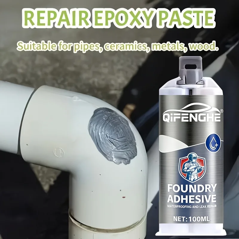 Hochleistungs-Metallreparaturkleber-Spray gegen Lecks und Risse für Sanitär- und Industrieanwendungen, Gießereikleber