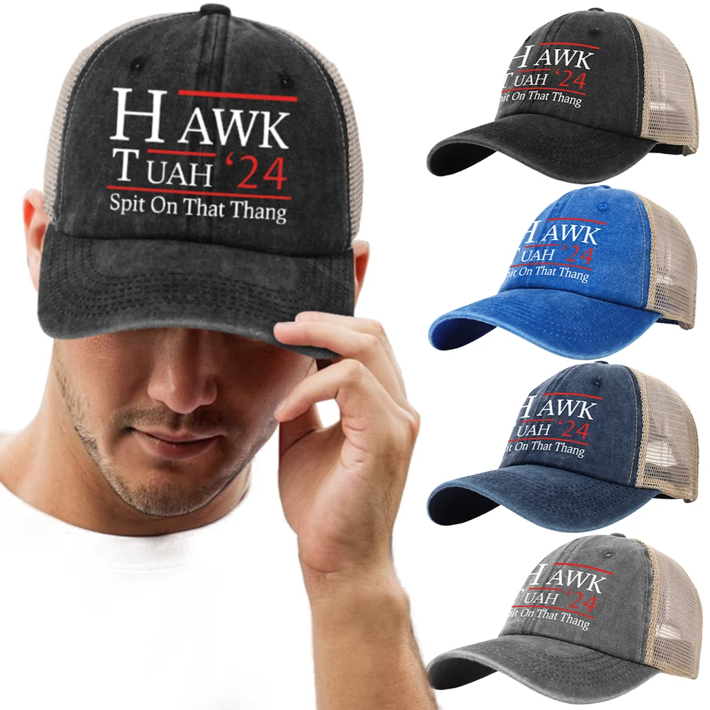 HAWK TUAH Spit On That Thang Hat for Men Women Baseball Cap Stylish Casquette Adjustable Dad Hats Black for Outdoor Sports