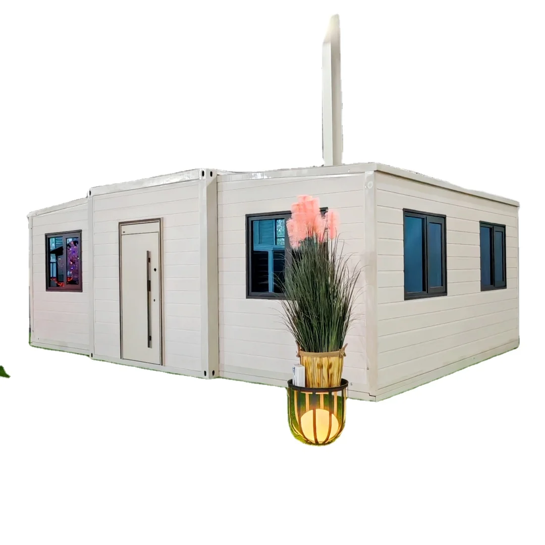 Casa prefabbricata portatile di lusso moderna Casa contenitore mobile pieghevole di nuovo design per garage e stoccaggio