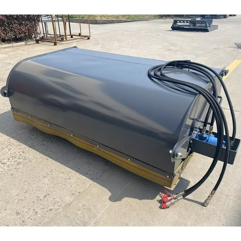 High Quality Skid Steer Attachment Sweeper Broom Hydraulic Snow Sweeper Fits Skid Steer Loader
