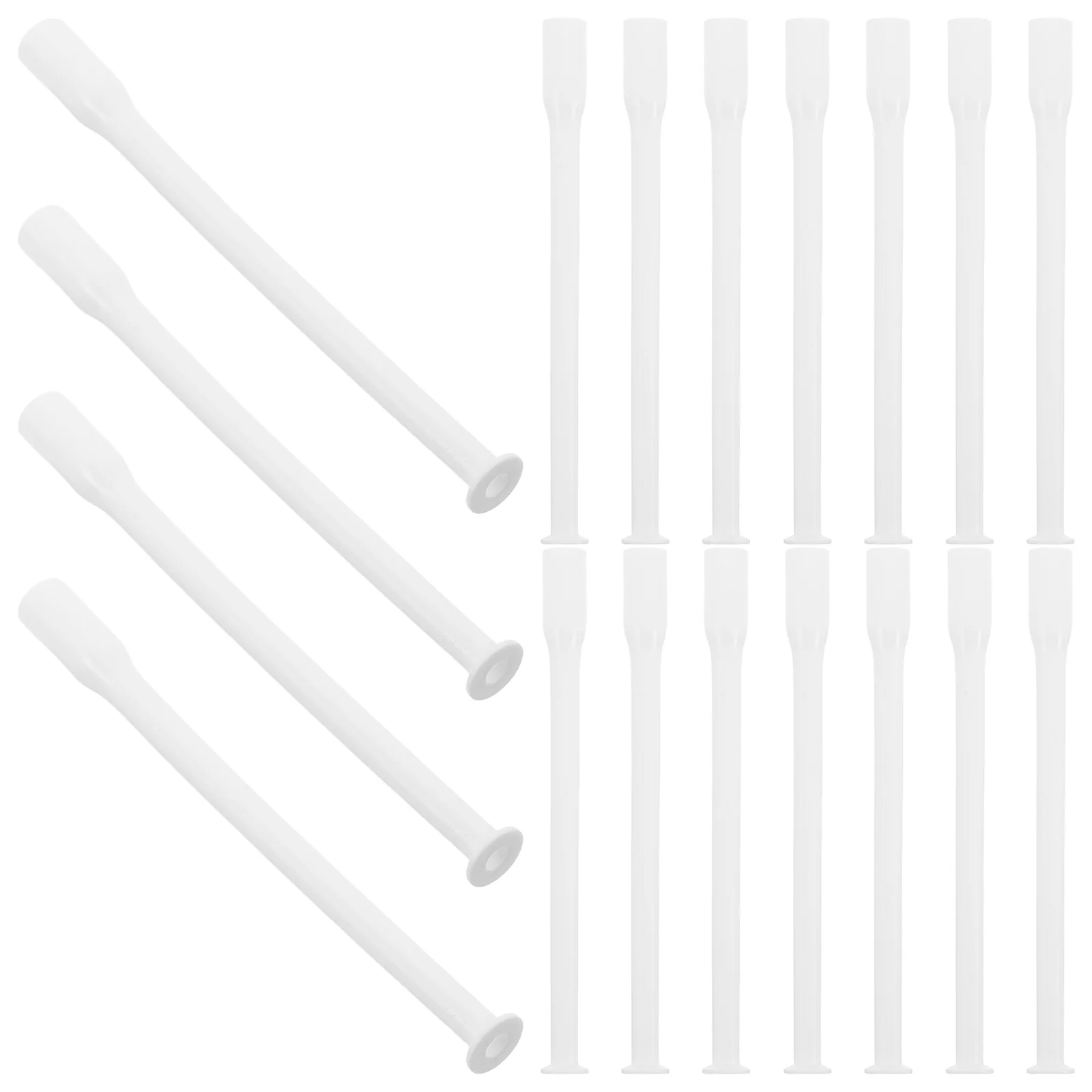 

30Pcs Wick Centering Tool Plastic Stabilizer Tubes DIY Making Accessories Accurate Wick Placement Fixing Supplies