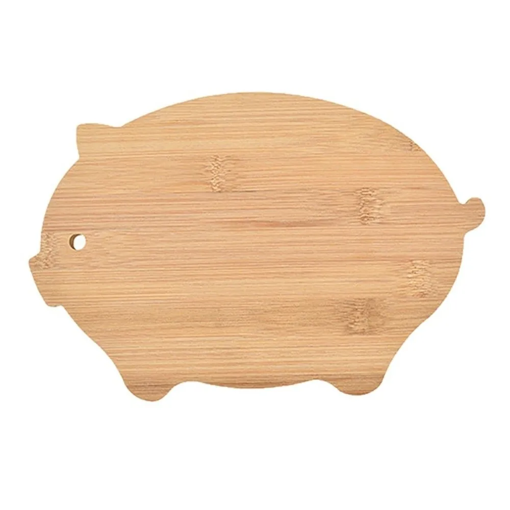 Durable Pig Shape Wooden Cutting Board Fish Shape Creative Fruit Vegetable Cutting Board Food Chopping Board‌ Picnic